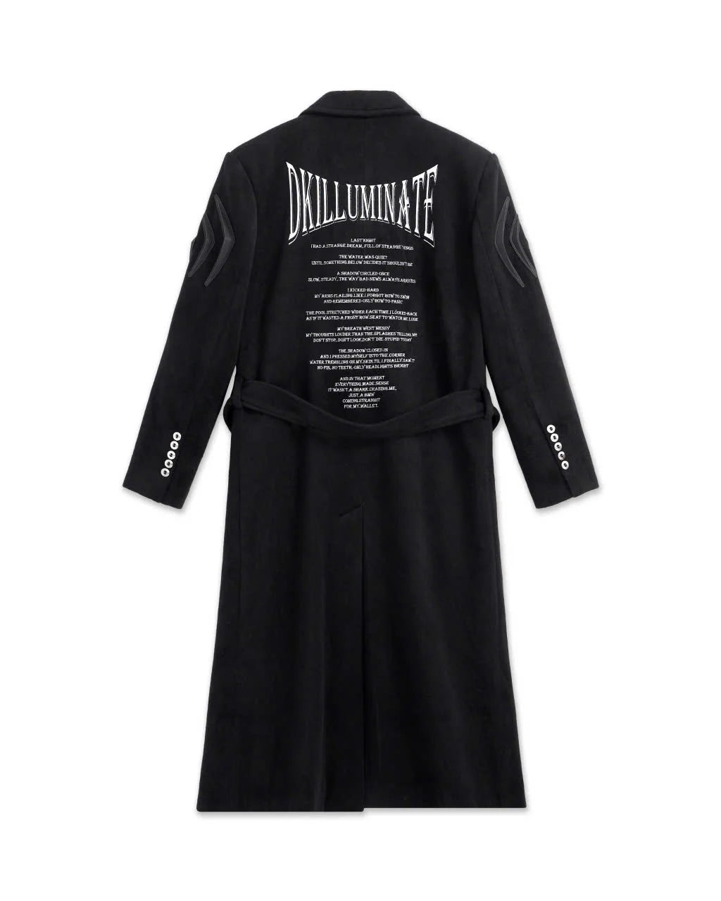 FITTED LONG WOOL COAT