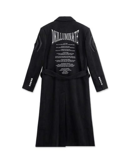 FITTED LONG WOOL COAT
