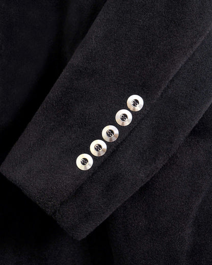 FITTED LONG WOOL COAT