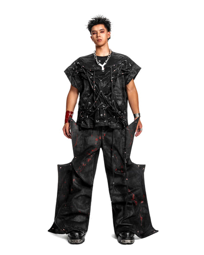TWINWING FLARED PANTS