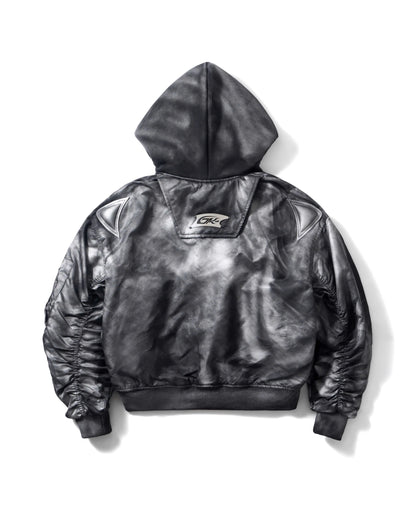SPRAY-DYED PILOT BOMBER