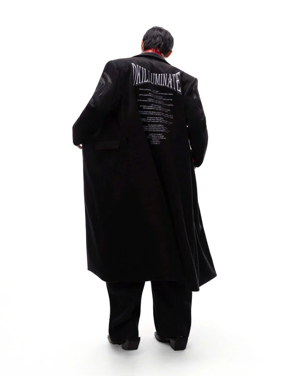 FITTED LONG WOOL COAT