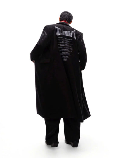 FITTED LONG WOOL COAT